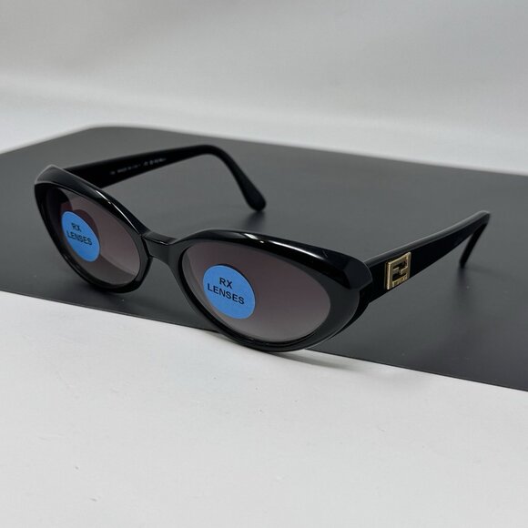 Fendi 1980s Vintage Onyx  RARE Sunglasses Eyeglasses Frame Only  Model FS 189 - Picture 1 of 10